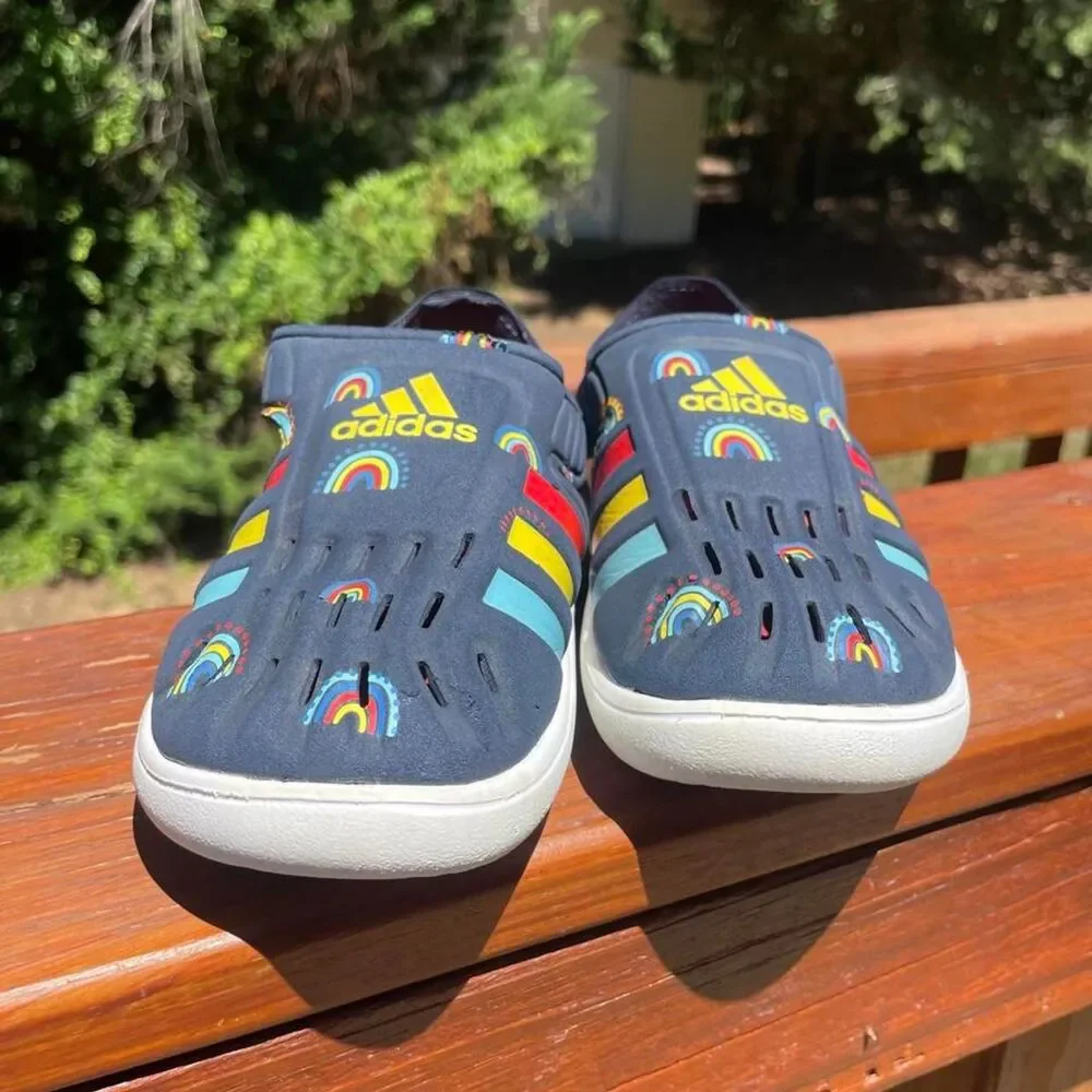 Adidas Toddler 11 Closed Toe Foam Water Sandals All Day Fun